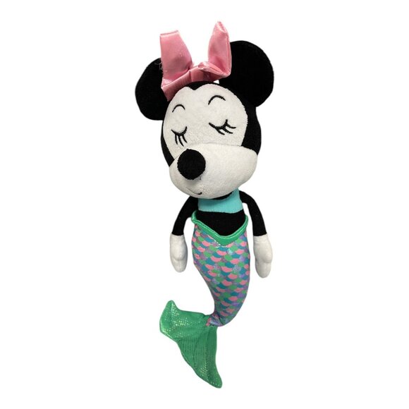 Disney Minnie Mouse Mermaid Plush Toy - Picture 1 of 2